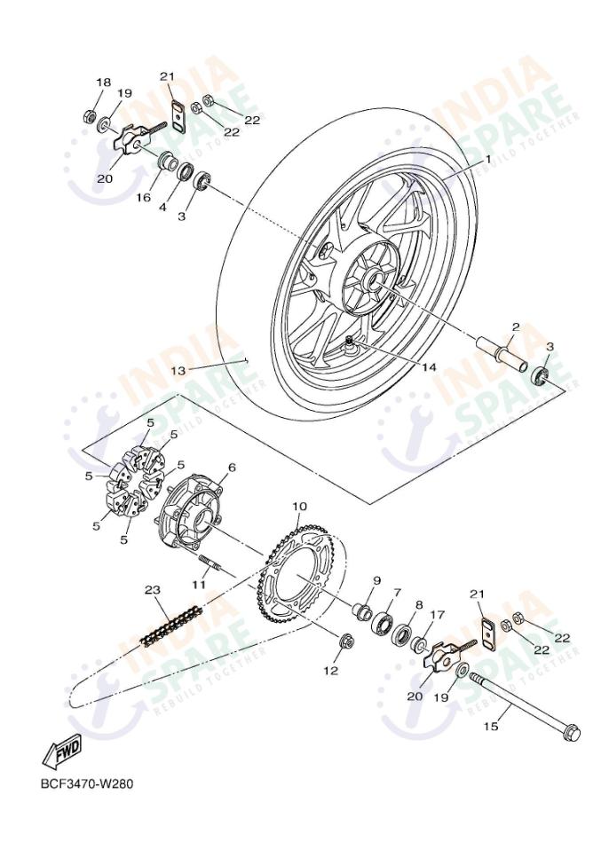 REAR WHEEL